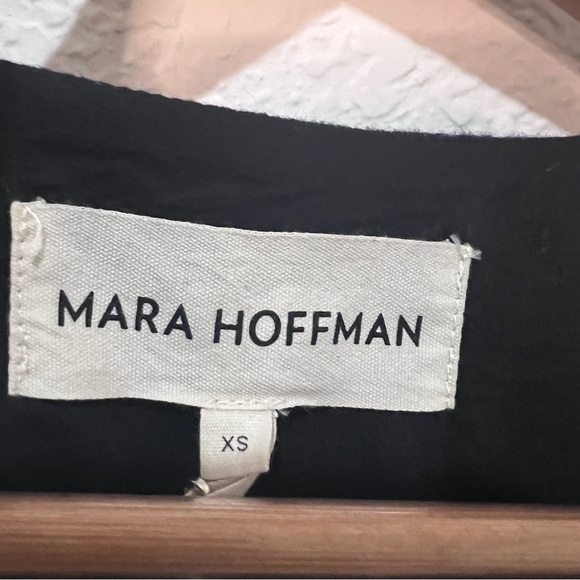 Mara Hoffman Midnight blue and purple plaid dress size XS - Picture 3 of 12